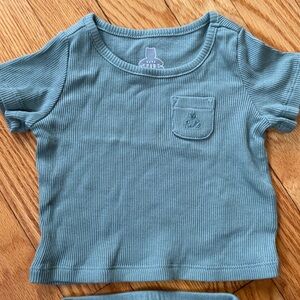 Baby Ribbed  2-piece outfit set